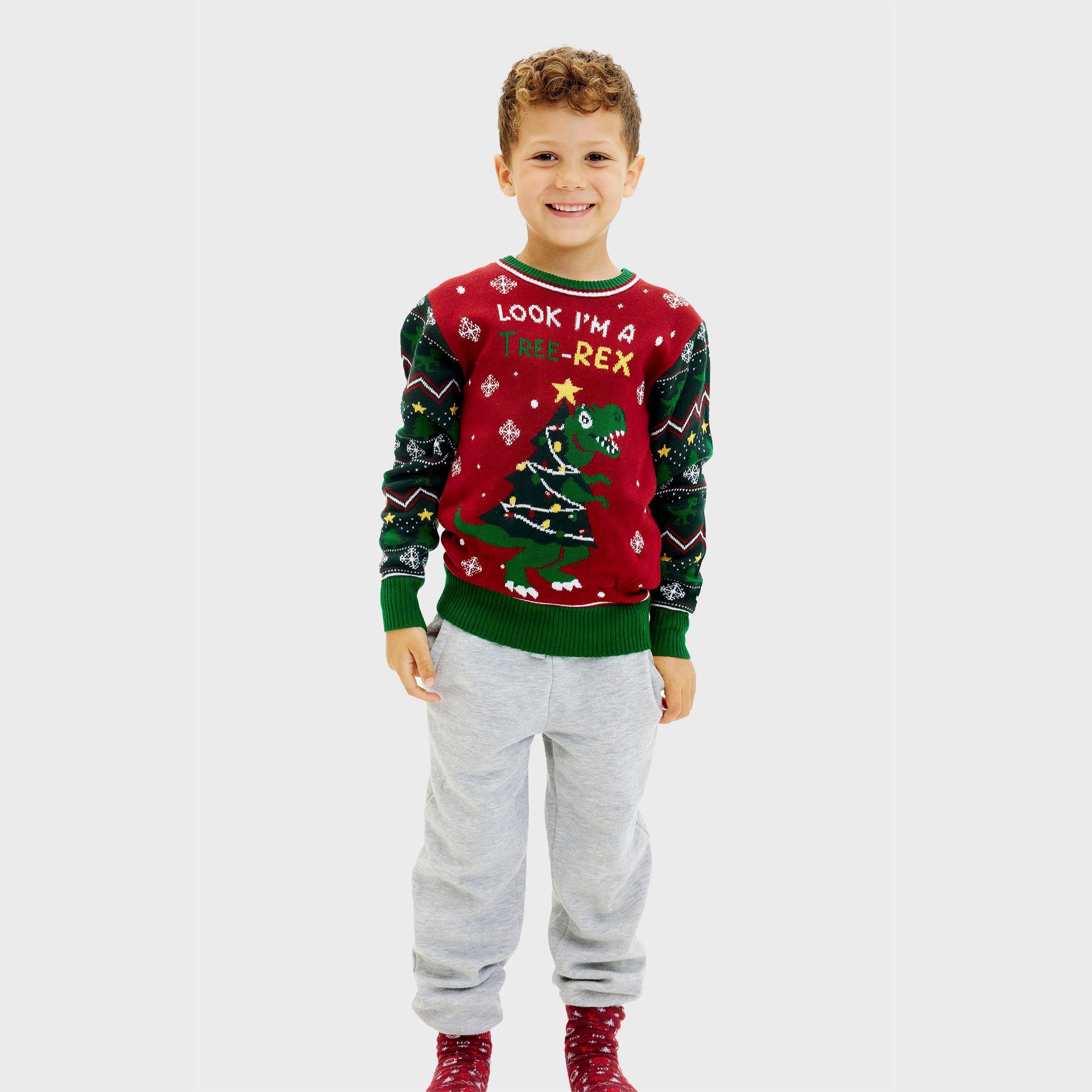 The Tree-REX Sweater - Kinderen